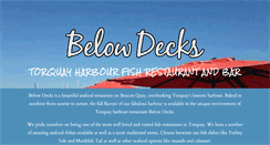 Desktop Screenshot of belowdecks.co.uk